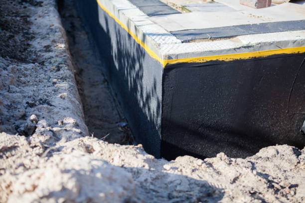 Professional Crawl Space Encapsulation technician working in Otsego, MI
